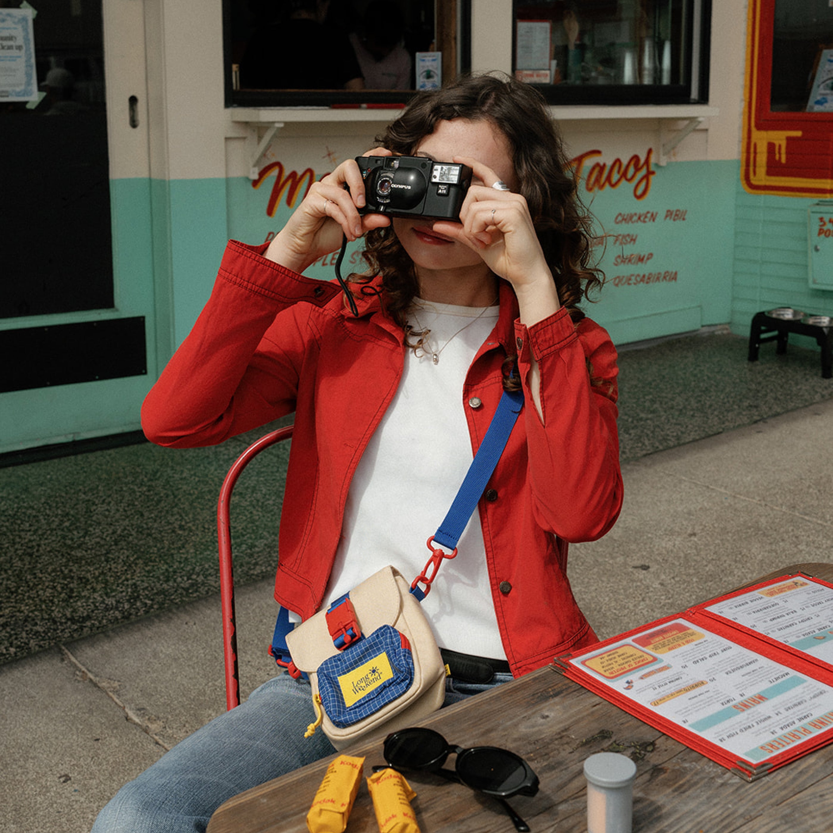 Crossbody Camera Pouch – Long Weekend